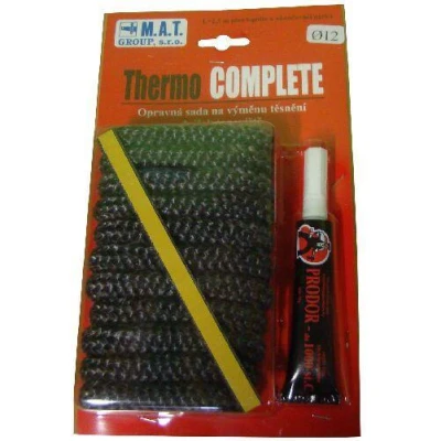 Šňůra izol. 6mm (500°C) THERMOKOMPLET (2,5m) + lepidlo sada 3díl. Šňůra izol. 6mm (500°C) THERMOKOMPLET (2,5m) + lepidlo sada 3díl.