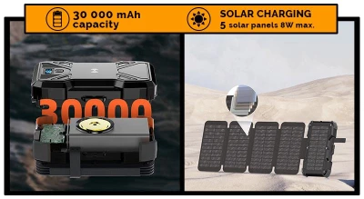 VIKING Solární powerbanka TYR III