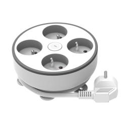 SOLIGHT Prodlužovací kabel 4 zásuvky 2m PP147 SOLIGHT Prodlužovací kabel 4 zásuvky 2m PP147