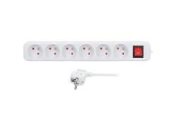 SOLIGHT Prodlužovací kabel 6 zásuvek 3m PP72X SOLIGHT Prodlužovací kabel 6 zásuvek 3m PP72X