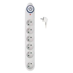 SOLIGHT Prodlužovací kabel 6 zásuvek 5m PO64 SOLIGHT Prodlužovací kabel 6 zásuvek 5m PO64