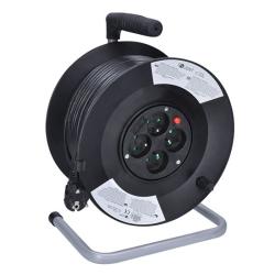 SOLIGHT Prodlužovací kabel na bubnu - 4 zásuvky 50m PB02 SOLIGHT Prodlužovací kabel na bubnu - 4 zásuvky 50m PB02