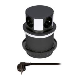 SOLIGHT Zásuvkový blok PP100-B SOLIGHT Zásuvkový blok PP100-B