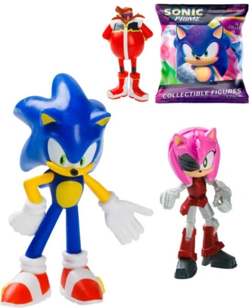 Ježek Sonic the Hedgehog figurka sběratelská s překvapením v sáčku Ježek Sonic the Hedgehog figurka sběratelská s překvapením v sáčku