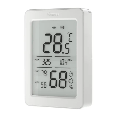 Sonoff AirGuard TH SNZB-02DR2 bílý ZigBee LCD snímač teploty a vlhkosti