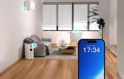 Sonoff AirGuard TH SNZB-02DR2 bílý ZigBee LCD snímač teploty a vlhkosti