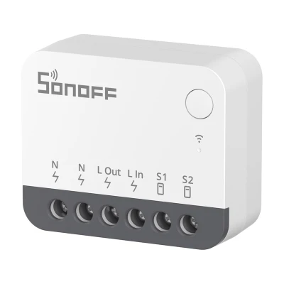Sonoff ZBMINIR2 bílý chytrý ZigBee minipřepínač