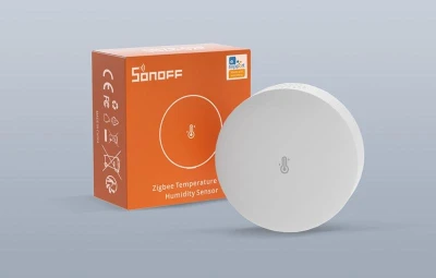 Sonoff Chytrý senzor teploty a vlhkosti Zigbee SNZB-02P (kulatý)