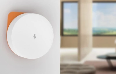 Sonoff Chytrý senzor teploty a vlhkosti Zigbee SNZB-02P (kulatý)