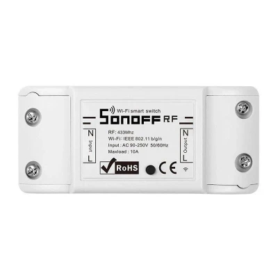 Sonoff Chytrý spínač WiFi + RF 433 RF R2 (NOVINKA) Sonoff Chytrý spínač WiFi + RF 433 RF R2 (NOVINKA)