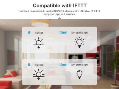 Sonoff Chytrý spínač WiFi + RF 433 RF R2 (NOVINKA)