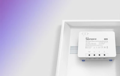 Sonoff Chytrý vypínač Wi-Fi s monitorováním spotřeby energie POWR3 (25A/5500W)