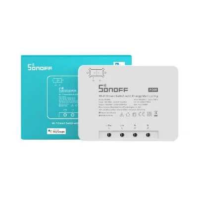 Sonoff Chytrý vypínač Wi-Fi s monitorováním spotřeby energie POWR3 (25A/5500W)