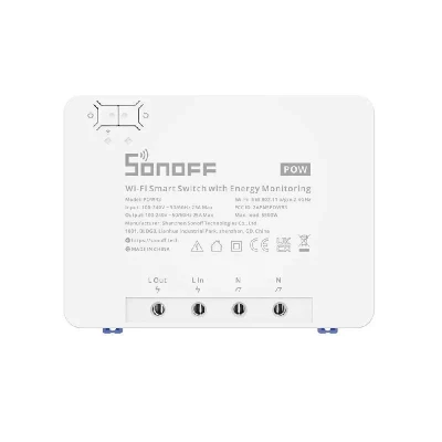 Sonoff Chytrý vypínač Wi-Fi s monitorováním spotřeby energie POWR3 (25A/5500W)