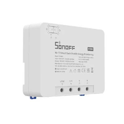 Sonoff Chytrý vypínač Wi-Fi s monitorováním spotřeby energie POWR3 (25A/5500W)