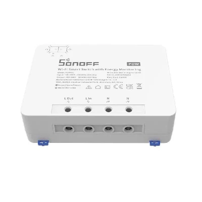 Sonoff Chytrý vypínač Wi-Fi s monitorováním spotřeby energie POWR3 (25A/5500W)