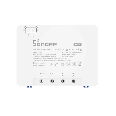 Sonoff Chytrý vypínač Wi-Fi s monitorováním spotřeby energie POWR3 (25A/5500W)