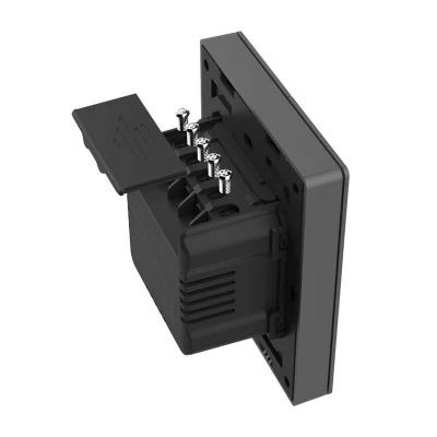 Sonoff Chytrý WiFi nástěnný spínač M5-2C-80 (2kanálový, pro rám, grafitový)