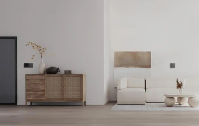 Sonoff Chytrý WiFi nástěnný spínač M5-3C-80 (3kanálový, pro rám, grafitový)