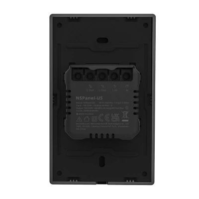 Sonoff Chytrý WiFi ovládací panel NSPanel (černý, 120mm)
