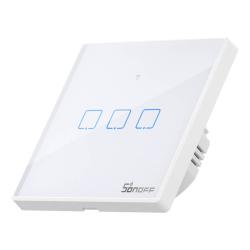 Sonoff Dotykový spínač WiFi + RF 433 T2 EU TX (3 kanály)