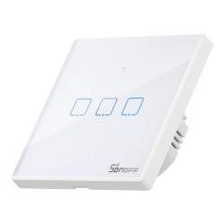 Sonoff Dotykový spínač WiFi + RF 433 T2 EU TX (3 kanály)