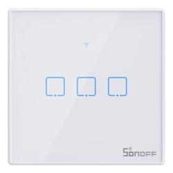 Sonoff Dotykový spínač WiFi + RF 433 T2 EU TX (3 kanály)