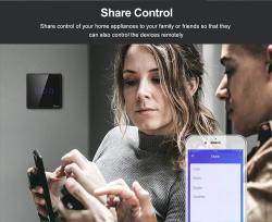 Sonoff Smart Switch WiFi RF 433 T3 EU TX (1 kanál)
