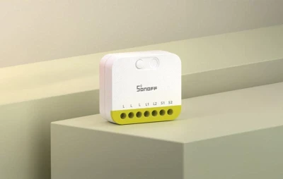 Sonoff MINI-ZB2GS-L ZigBee dvoukanálový mini spínač bez N