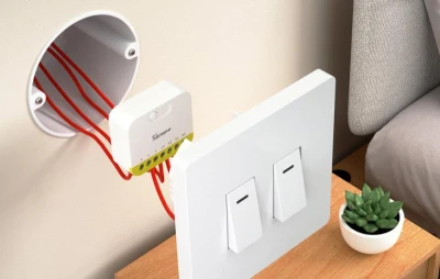 Sonoff MINI-ZB2GS-L ZigBee dvoukanálový mini spínač bez N