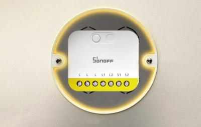 Sonoff MINI-ZB2GS-L ZigBee dvoukanálový mini spínač bez N