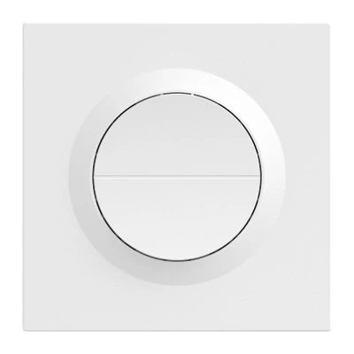 Sonoff MINI-2GS-E Matter bílý dvoukanálový nástěnný spínač
