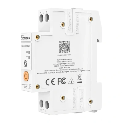 SONOFF BASIC-ZB1GSP bílý ZigBee inteligentní spínač