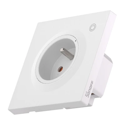 Sonoff WS01TPE-E typ E bílá inteligentní WiFi zásuvka