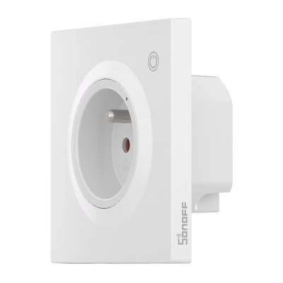 Sonoff WS01TPE-E typ E bílá inteligentní WiFi zásuvka
