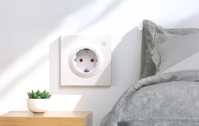 Sonoff WS01TPF-E bílá typ F inteligentní WiFi zásuvka