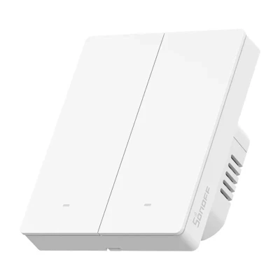 Sonoff M5-2C-80W Inteligentní nástěnný vypínač Matter (2-kanálový, pro rámeček)
