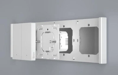 Sonoff M5-2C-80W Inteligentní nástěnný vypínač Matter (2-kanálový, pro rámeček)