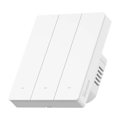 Sonoff M5-3C-80W Inteligentní nástěnný vypínač Matter (3kanálový, pro rámeček)