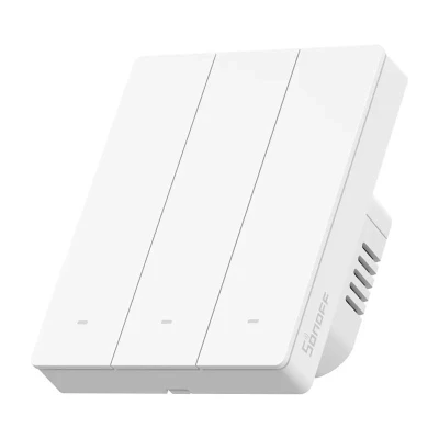 Sonoff M5-3C-80W Inteligentní nástěnný vypínač Matter (3kanálový, pro rámeček)