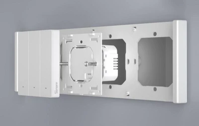 Sonoff M5-3C-80W Inteligentní nástěnný vypínač Matter (3kanálový, pro rámeček)