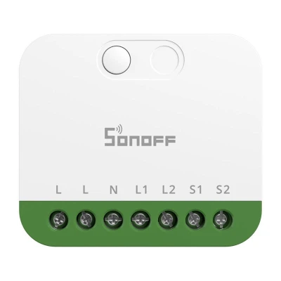 Sonoff MINI-2GS Matter bílý dvoukanálový mini přepínač