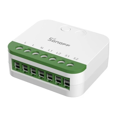 Sonoff MINI-2GS Matter bílý dvoukanálový mini přepínač