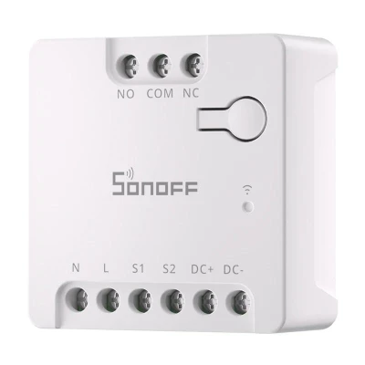 Sonoff MINI-D Smart WiFi Matter Switch (AC/DC 12-48V, bezdotykový)