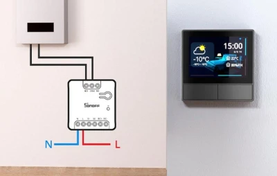 Sonoff MINI-D Smart WiFi Matter Switch (AC/DC 12-48V, bezdotykový)