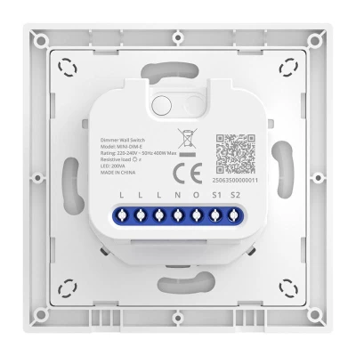 Sonoff MINI-DIM-E Orb-DIM bílý inteligentní WiFi nástěnný vypínač/stmívač