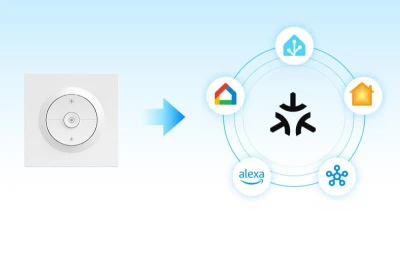 Sonoff MINI-DIM-E Orb-DIM bílý inteligentní WiFi nástěnný vypínač/stmívač