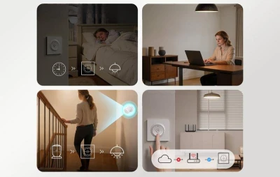 Sonoff MINI-DIM-E Orb-DIM bílý inteligentní WiFi nástěnný vypínač/stmívač