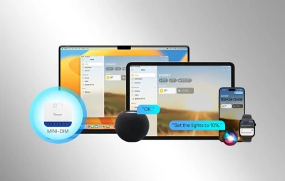 Sonoff MINI-DIM Matter bílý chytrý mini WiFi ovladač/stmívač