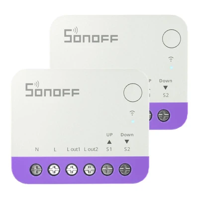 Sonoff MINI-RBS WiFi chytrý mini roletový spínač (2 ks) Sonoff MINI-RBS WiFi chytrý mini roletový spínač (2 ks)